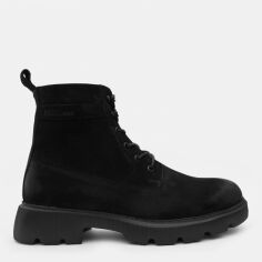 Акція на Чоловічі зимові черевики високі Prime Shoes 981 Black Nabuck 16-981-70112 41 27 см Чорні від Rozetka
