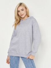 Акція на Худі тепле жіноче Missguided XAZ335226AQRV 44 Сіре від Rozetka