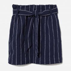 Акція на Спідниця міні літня жіноча H&M XAZ107195WFZM 36 Синя з білим від Rozetka