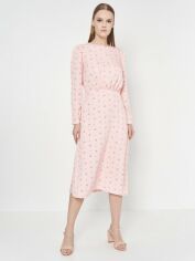 Акция на Сукня міді осіння жіноча Suit'u XAZ305598YECB M Рожева от Rozetka