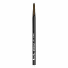 Акція на Олівець для брів NYX Professional Makeup Precision Brow Pencil 06 Black, з щіточкою, 1 г від Eva