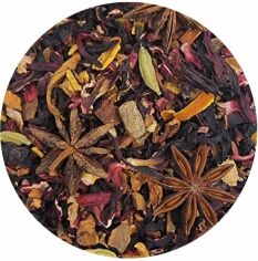 Акция на Суміш чаю квіткового та фруктового з прянощами Чайні шедеври Глінтвейн 500 г от Rozetka