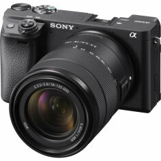 Акція на Фотокамера бездзеркальна Sony Alpha 6400 kit + 18-135 Black (ILCE6400MB.CEC) від Comfy UA