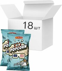 Акція на Упаковка попкорну Mr'Corn з сіллю 70 г х 18 шт. від Rozetka
