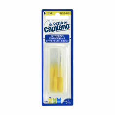 Акція на Щітки інтердентальні Pasta Del Capitano Interdental Brush Fine для міжзубних проміжків, 5 шт від Eva