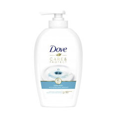Акція на Рідке крем-мило для рук Dove Care & Protect, 250 мл від Eva