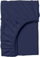 Акція на Простирадло на резинці Cosas Dark Blue 140х200+20 (DarkBlue_140х200x20) від Rozetka
