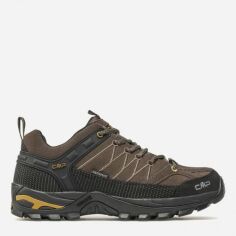 Акція на Чоловічі кросівки для трекінгу з мембраною CMP Rigel Low Trekking Shoes Wp 3Q13247-Q906 40 (7.5US) 26.6 см Коричневі від Rozetka
