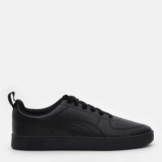 Акція на Чоловічі кеди низькі Puma Rickie 38760703 44.5 (10UK) 28.5 см Puma Black-Puma Black від Rozetka