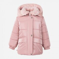 Акція на Дитяча зимова куртка для дівчинки Lenne Fria 22328/2300 110 см Рожева від Rozetka