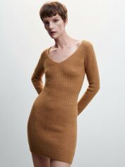 Акція на Сукня-футболка коротка зимова жіноча Mango KALEV 37039088-09 L від Rozetka