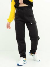 Акція на Спортивні штани на флісі жіночі ISSA PLUS 13633 XL Чорні від Rozetka