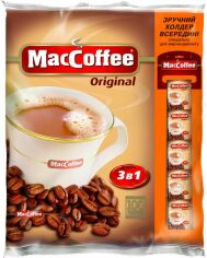 Акція на Кавовий напій 3в1 MacCoffee Original 20 г x 100 шт від Rozetka