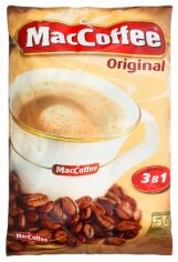 Акція на Кавовий напій 3в1 MacCoffee Original 20 г x 50 шт від Rozetka