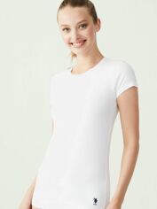 Акція на Футболка жіноча U.S. Polo Assn 66002 S Біла від Rozetka