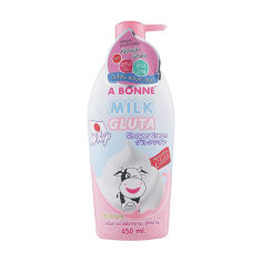 Акція на Крем для душу A Bonne' Milk Gluta Whip Shower Cream з молочними протеїнами та глутатіоном, 450 мл від Eva