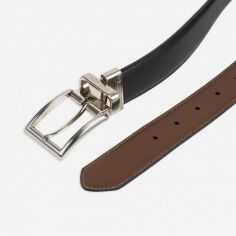 Акція на Чоловічий ремінь Tommy Hilfiger 304756181 Чорний/Коричневий від Rozetka