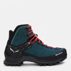 Акція на Жіночі черевики низькі для альпінізму з Gore-Tex Salewa Mtn Trainer Mid Gtx 63459 37 (5.5) 23.5 см Сині від Rozetka