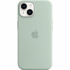 Акция на Чехол Apple для iPhone 14 Plus Silicone Case with MagSafe - Succulent (MPTC3ZE/A) от MOYO