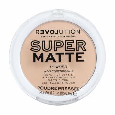 Акція на Матувальна пудра для обличчя Relove By Revolution Super Matte Pressed Powder, Vanilla, 6 г від Eva