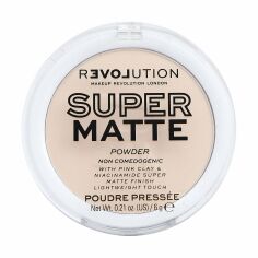 Акція на Матувальна пудра для обличчя Relove By Revolution Super Matte Pressed Powder, Translucent, 6 г від Eva