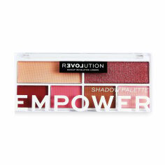 Акція на Палетка тіней для повік Relove By Revolution Colour Play Shadow Palette, Empower, 5.2 г від Eva