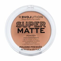 Акція на Матувальна пудра для обличчя Relove By Revolution Super Matte Pressed Powder, Warm Beige, 6 г від Eva