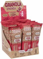 Акція на Упаковка батончиків гранола Oats & Honey Energy Bar Фруктові + ягода годжі 40 г х 24 шт від Rozetka