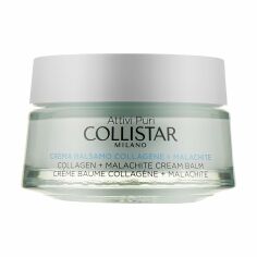 Акція на Крем-бальзам для обличчя Collistar Pure Actives Collagen + Malachite Cream Balm з колагеном та малахітом, 50 мл від Eva