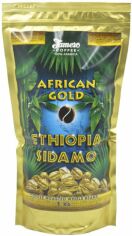 Акція на Кава в зернах свіжообсмажена Jamero Арабіка Ефіопія Сидамо серія Золото Африки 1 кг від Rozetka