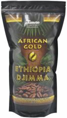 Акція на Кава в зернах свіжообсмажена Jamero Арабіка Ефіопія Джима серія Золото Африки 1 кг від Rozetka