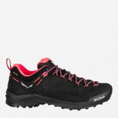 Акція на Жіночі кросівки для трекінгу з Gore-Tex Salewa Wildfire Leather Gtx 61417/0936 40 (6.5UK) 25.5 см Чорні від Rozetka