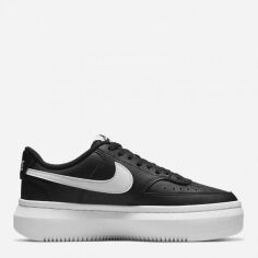 Акція на Жіночі кеди низькі Nike W Court Vision Alta Ltr DM0113-002 40 (8.5) 25.5 см Чорні від Rozetka