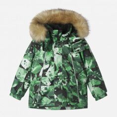 Акция на Дитяча зимова термо куртка для хлопчика Reima Niisi 521643A-8592 134 см от Rozetka