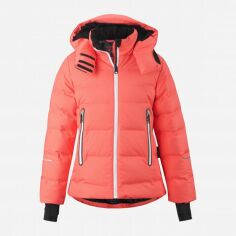 Акція на Дитяча зимова лижна термо куртка-парка для дівчинки Reima Waken 531426-3220 110 см від Rozetka