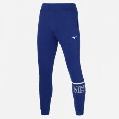 Акция на Спортивні штани чоловічі Mizuno K2GD250026 XXL Темно-сині от Rozetka
