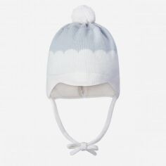 Акция на Дитяча зимова шапка на зав'язках з помпоном для дівчинки Reima Suloinen 518615-0110 48/50 от Rozetka