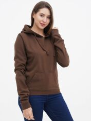 Акція на Жіноче худі League 102965_кор.плоск.штур.розріз XL, коричневе від Rozetka