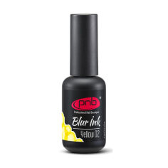 Акція на Акварельні краплі-чорнила для дизайну нігтів PNB Blur Ink 02 Жовті, 4 мл від Eva