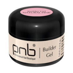 Акция на Моделювальний гель для нігтів PNB UV/LED Builder Gel Natural Pink, 5 мл от Eva