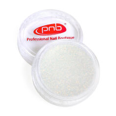 Акція на Пудра-пісок для дизайну нігтів PNB Glitter Sand Powder 01 Gold Peach, 1 г від Eva