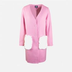 Акція на Пальто осіннє з капюшоном жіноче myMo 29837368_Pink M Рожеве від Rozetka