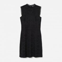 Акція на Сукня міді літня жіноча H&M XAZ341342SMSZ S Чорне від Rozetka