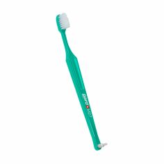 Акція на Дитяча зубна щітка Paro Swiss Kids M27, середньої жорсткості, зелена, 1 шт (у поліетиленовій упаковці) від Eva
