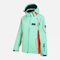 Акция на Куртка демісезонна коротка з капюшоном жіноча Alpine Crown ACSJ-150431 36 Ментолова от Rozetka