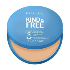 Акція на Компактна пудра для обличчя Rimmel Kind & Free Pressed Powder 20 Light, 10 г від Eva