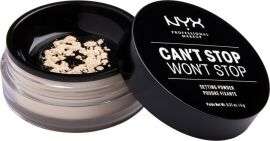 Акція на Фінішна пудра NYX Professional Makeup Can`t Stop Won`t Stop Setting Powder 01 Light 6 г від Rozetka