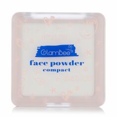 Акція на Компактна пудра для обличчя GlamBee Face Powder Compact без дзеркала, 04, 11 г від Eva