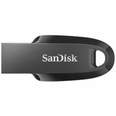 Акція на Накопитель SanDisk 64GB USB 3.2 Ultra Curve Black (SDCZ550-064G-G46) від MOYO