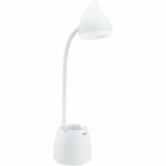 Акция на Лампа настольная аккумуляторная Philips LED Reading Desk lamp Hat белая (929003241007) от MOYO